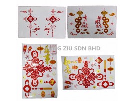 P#60*40CM CNY WALL DECORATION (2P/SET)CNY(10161)